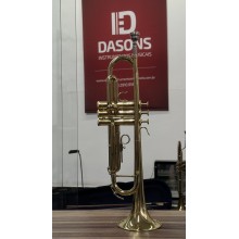 Trompete Weril ET1172 Laqueado Si Bemol com CAPA - Usado